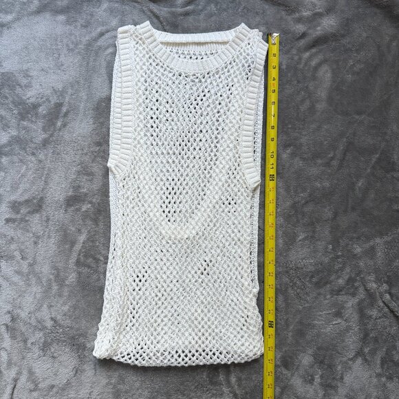 Beach Riot Holly Cover Up Dress White Size M - Picture 6 of 6